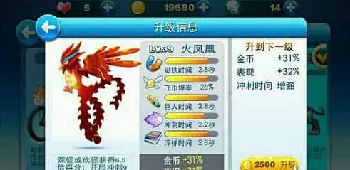 《天天酷跑》中秋节新坐骑火凤凰指南