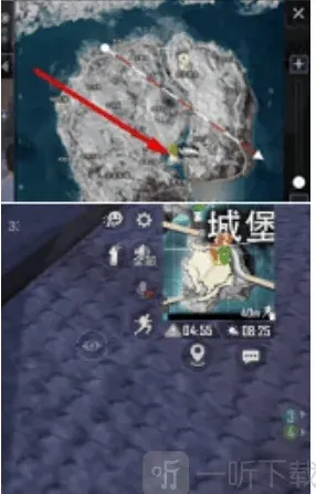 和平精英极光堡位置指南