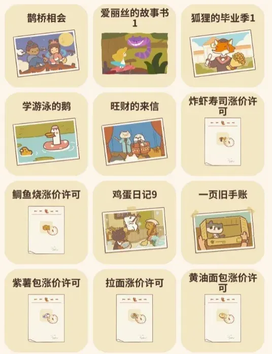 动物餐厅信件