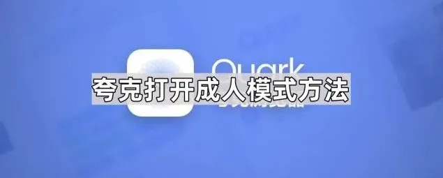 夸克成人