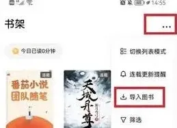 番茄小说如何将本地书籍导入软件操作指南