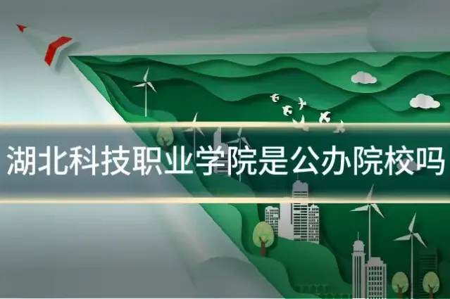 湖北科技职业学院是公办院校吗