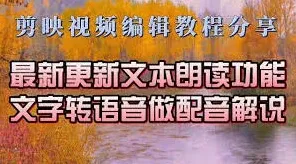 剪映功能