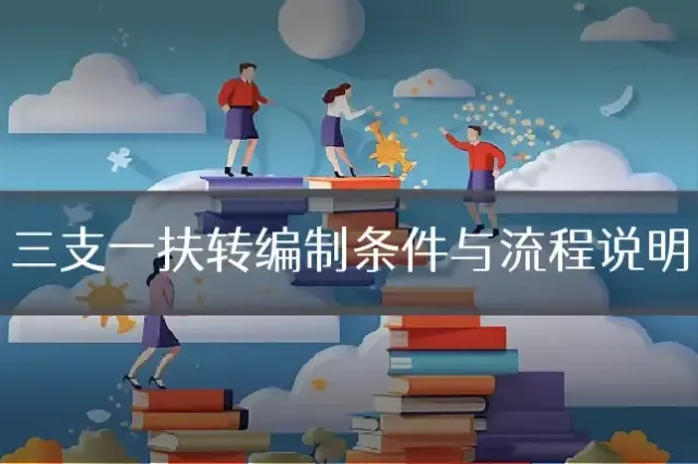 三支一扶转编制条件与流程说明