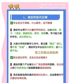 通信工程专业