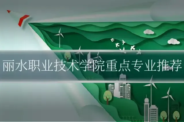 丽水职业技术学院重点专业推荐