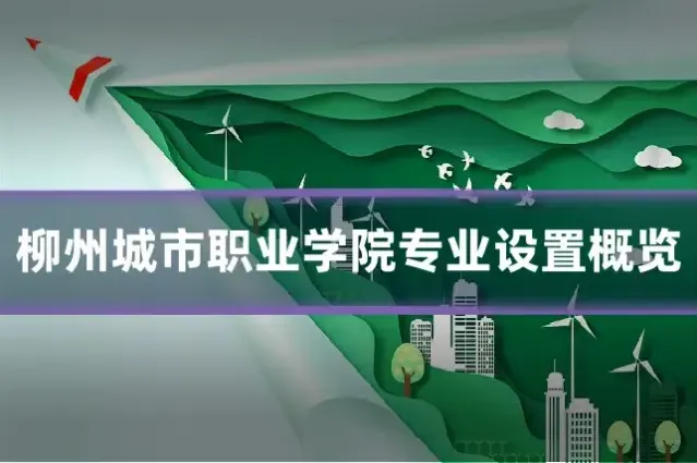 柳州城市职业学院专业设置概览