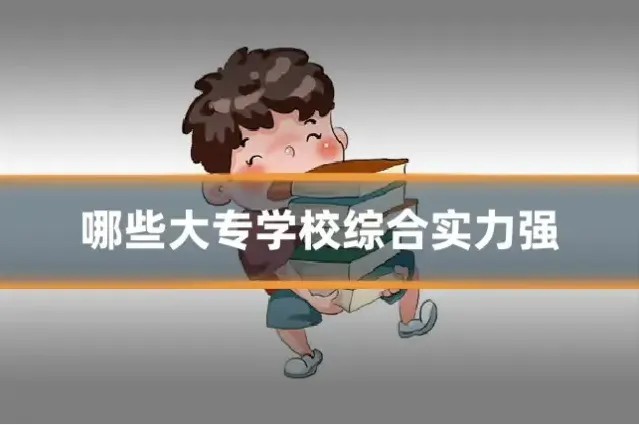 哪些大专学校综合实力强