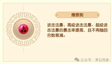 梦幻西游燎原势与破竹锋内丹指南