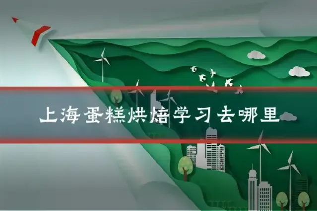 上海蛋糕烘焙学习去哪里