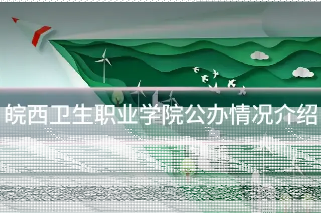 皖西卫生职业学院公办情况介绍