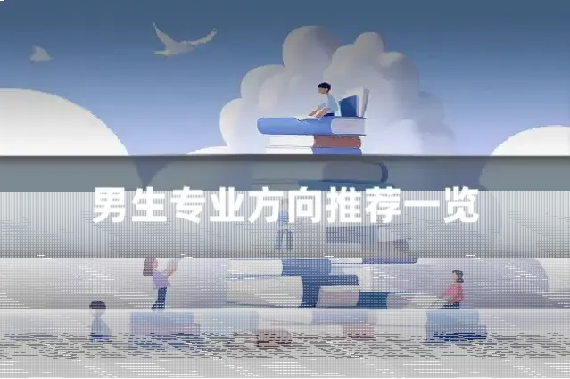 男生专业方向推荐一览