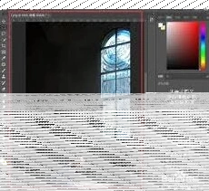 photoshop丁达尔光