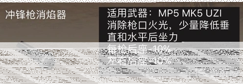 荒野行动消焰器