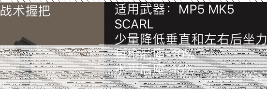 荒野行动战术握把好吗