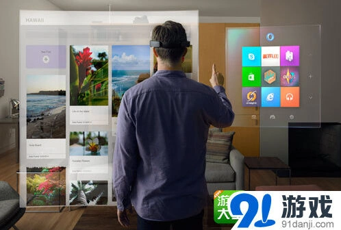 《我的世界》与HoloLens的完美结合