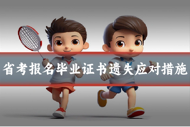省考报名毕业证书遗失应对措施