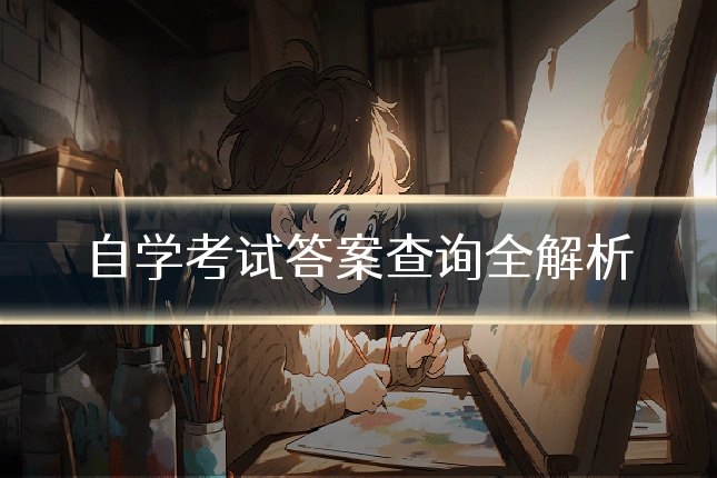 自学考试答案查询全解析