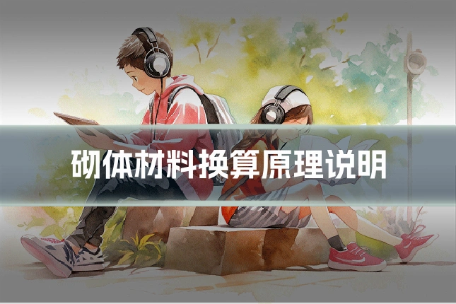 砌体材料换算原理说明
