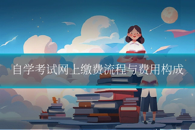 自学考试网上缴费流程与费用构成