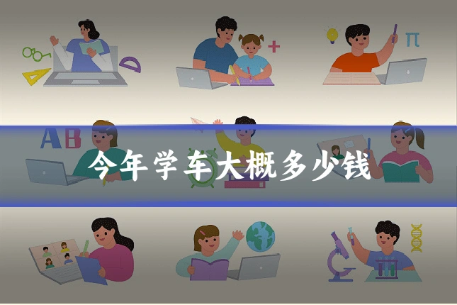 今年学车大概多少钱