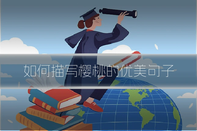 如何描写樱桃的优美句子