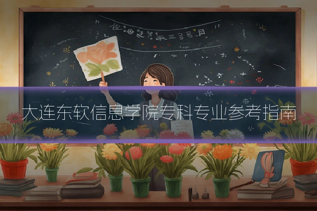 大连东软信息学院专科专业参考指南