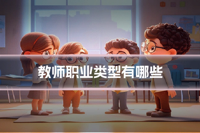 教师职业类型有哪些