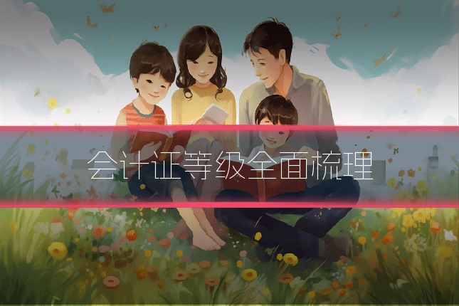 会计证等级全面梳理
