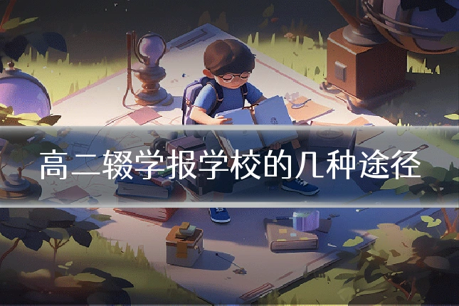 高二辍学报学校的几种途径