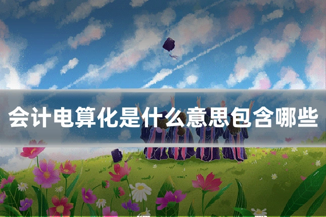 会计电算化是什么意思包含哪些