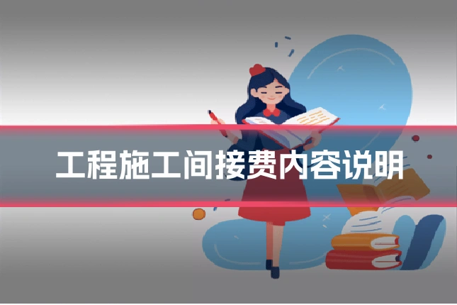 工程施工间接费内容说明