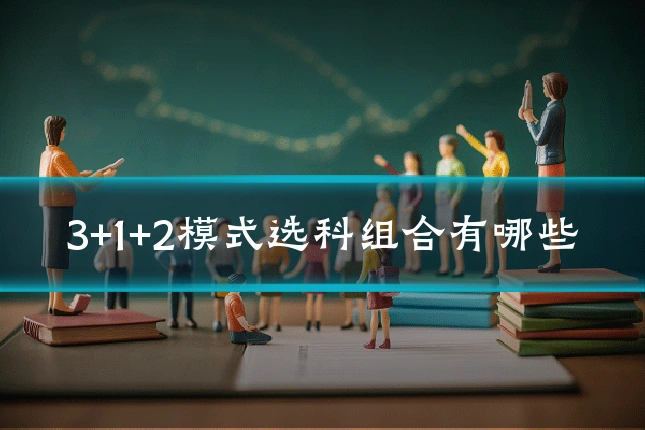3+1+2模式选科组合有哪些