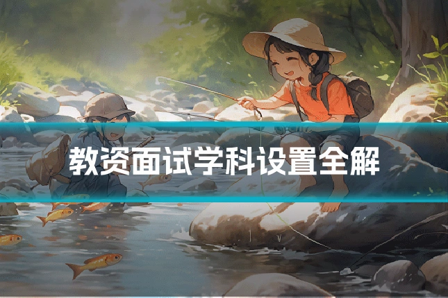 教资面试学科设置全解