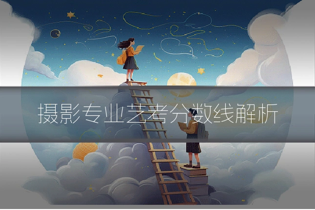 摄影专业艺考分数线解析