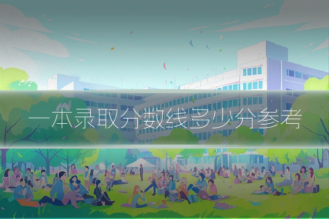 一本录取分数线多少分参考