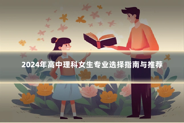 2024年高中理科女生专业选择指南与推荐