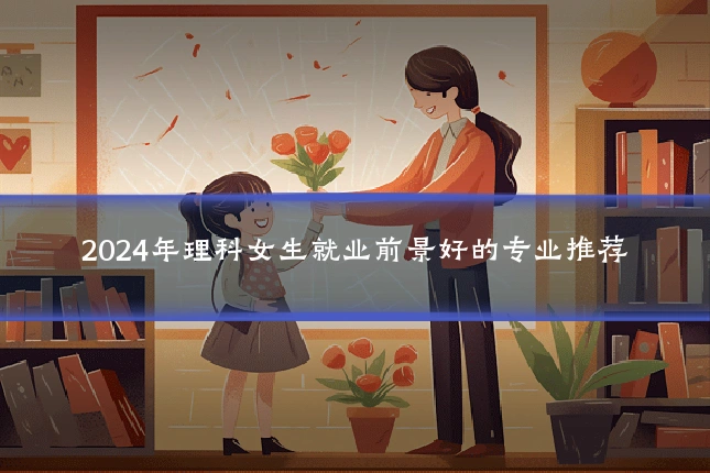 2024年理科女生就业前景好的专业推荐