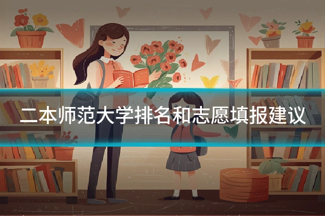 二本师范大学排名和志愿填报建议