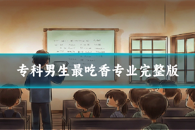专科男生最吃香专业完整版