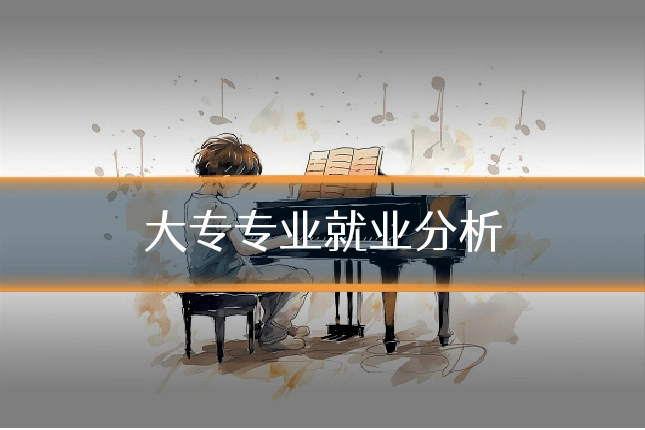 大专专业就业分析