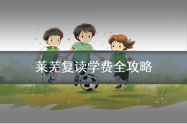 莱芜复读学费全攻略