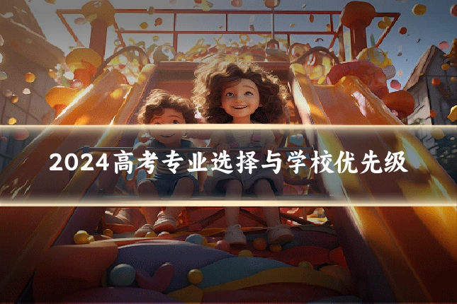 2024高考专业选择与学校优先级