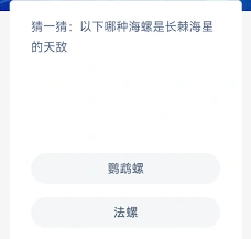 支付宝神奇海洋鹦鹉螺问题指南