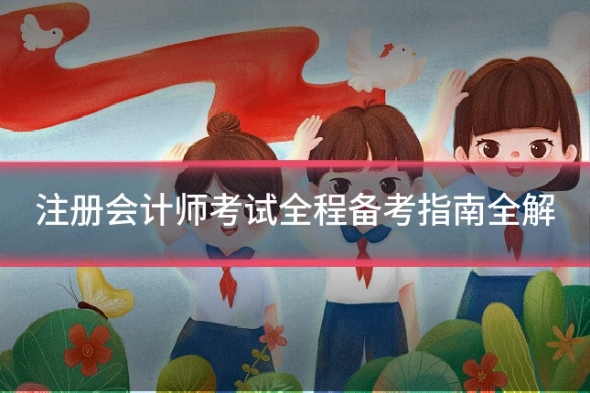 注册会计师考试全程备考指南全解