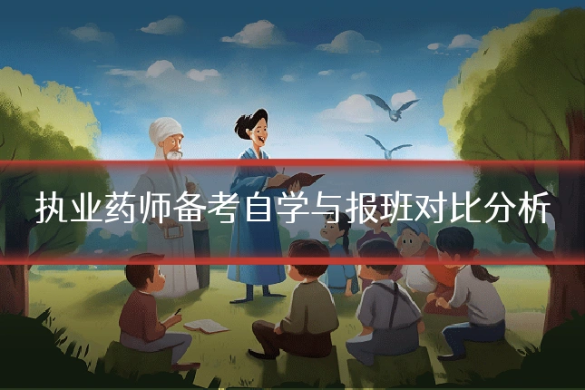 执业药师备考自学与报班对比分析