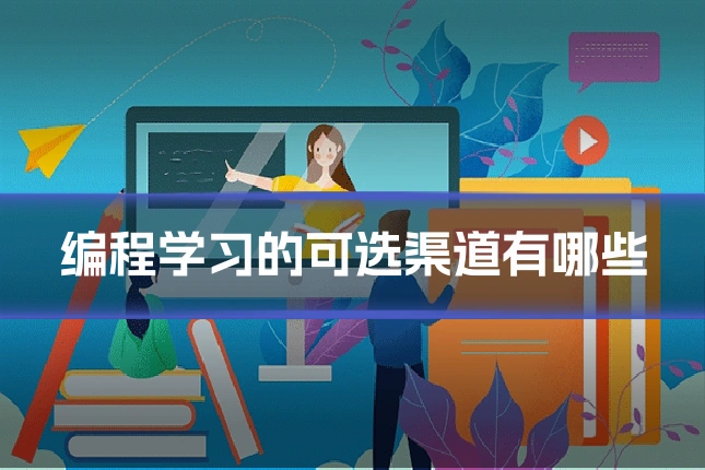 编程学习的可选渠道有哪些