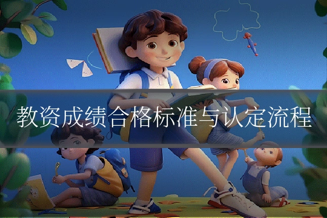 教资成绩合格标准与认定流程