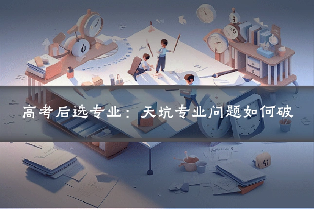 高考后选专业：天坑专业问题如何破