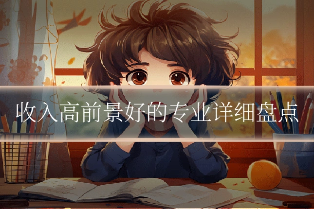 收入高前景好的专业详细盘点
